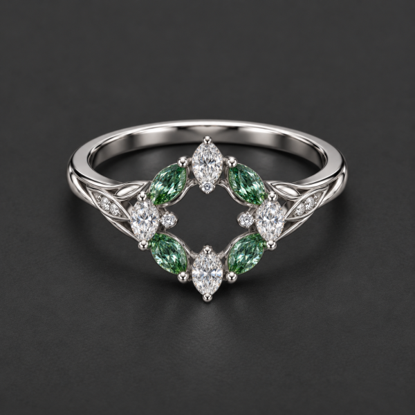 戒→鑽石 彩鑽 